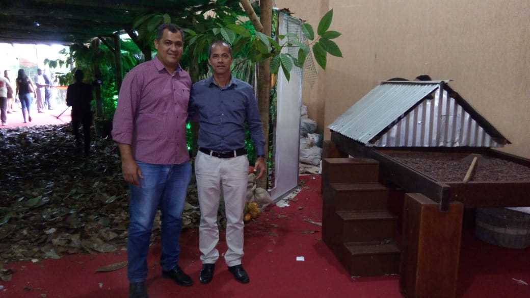 Camacã: Prefeito Interino Paulo do Gás participa do maior evento de Chocolate do Brasil em Ilhéus